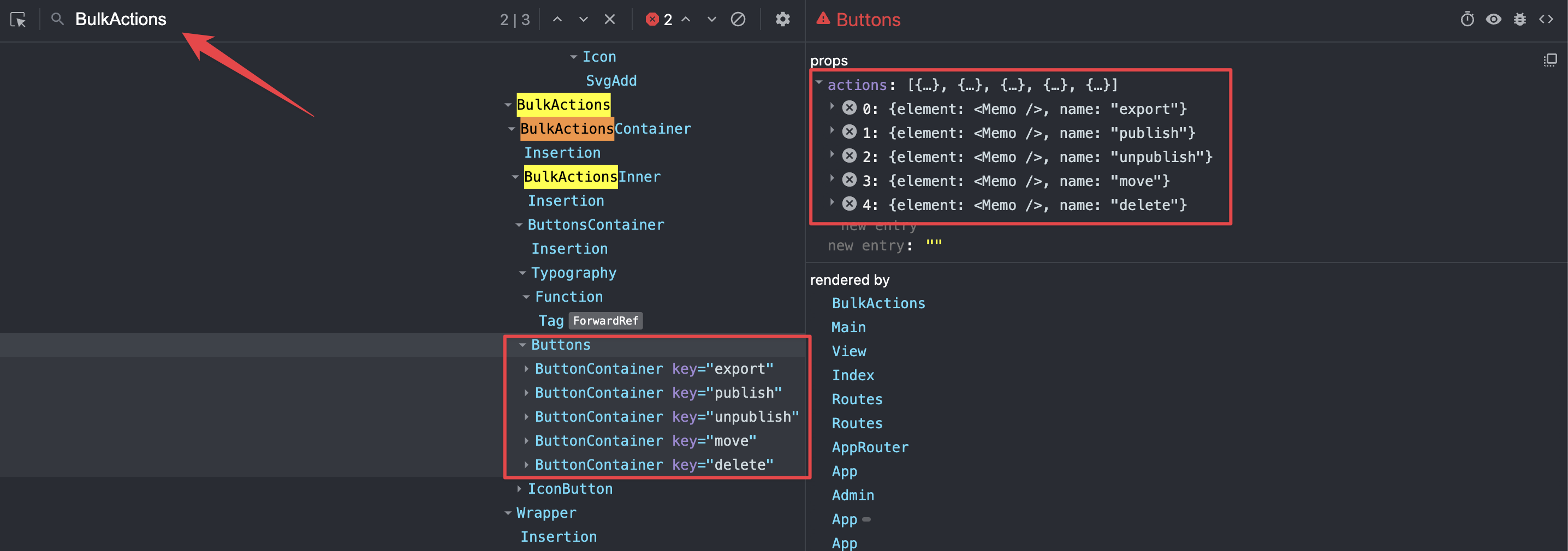 Discover Existing Bulk Actions